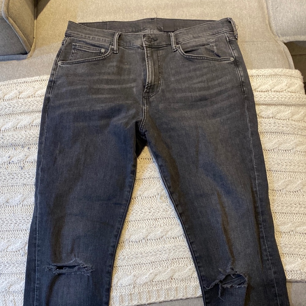 H&M jeans black slim fit stretch